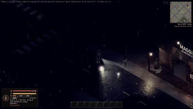 Video: A storm on the road